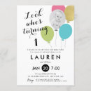 Search for whos turning one invitations Party