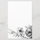 Search for black and white stationery paper Modern
