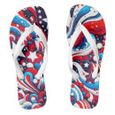 Search for 4th of july sandals Red white and blue