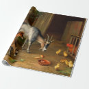 Search for goat wrapping paper Vintage