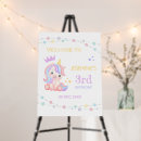 Search for unicorn birthday posters Baby girl