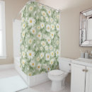 Search for daisy shower curtains White
