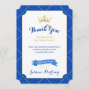 Search for prince thank you cards Baby shower