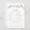 Search for baby shower games cards stamps Floral