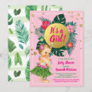 Search for aloha baby shower invitations Gold