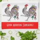 Search for rooster kitchen towels Farm animal