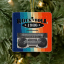 Search for rock n roll ornaments Retro