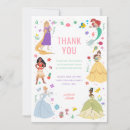 Search for disney princess thank you cards Floral
