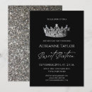Search for elegant sweet 16 invitations Glitter