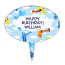 Search for airplane cake toppers Flying