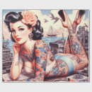 Search for tattoo wrapping paper Old school