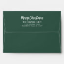 Search for forest green envelopes Festive