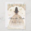 Search for princess save the dates Quinceañera