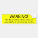 Search for rapture bumper stickers Bible