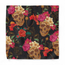 Search for skull pattern bandanas Illustration