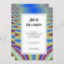 Search for tie dye party invitations Retro