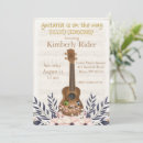 Search for guitar baby shower invitations Vintage