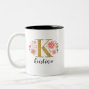 Search for letter k mugs Girly