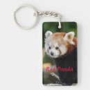 Search for red panda keychains Wildlife