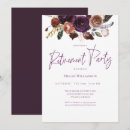 Search for purple retirement party invitations Elegant