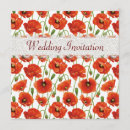 Search for black white red wedding invitations Poppy