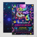 Search for glow in the dark skating invitations For kids