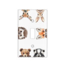 Search for nursery light switch covers Baby animals