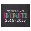 Search for first day of kindergarten gifts Chalkboard
