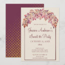 Search for autumn sweet 16 invitations Rustic