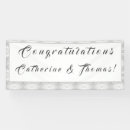 Search for congratulations wedding banners Bride and groom