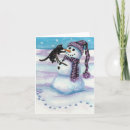Search for cat snowman cards Winter