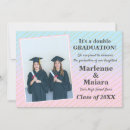 Search for double the fun invitations Pink