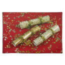 Search for red and gold christmas placemats Festive