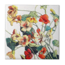 Search for red flower tiles Retro