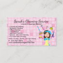 Search for cleaning lady business cards Services