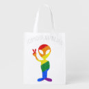 Search for funny reusable bags Rainbow