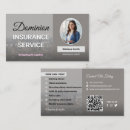 Search for life insurance agent business cards Financial advisor