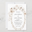 Search for pearl wedding invitations Classic