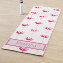 Search for floral yoga mats Name and monogram