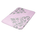 Search for pink and grey bath mats Decorative