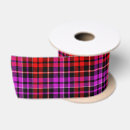 Search for purple plaid ribbon Red