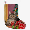 Search for tabby cat christmas stockings Xmas