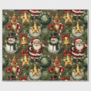 Search for reindeer wrapping paper Vintage