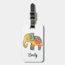 Search for elephant luggage tags Children