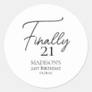 Search for shhh stickers Surprise birthday party