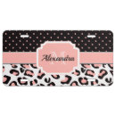 Search for leopard license plates Pattern