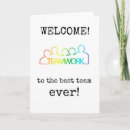 Search for welcome for new employees cards Work