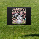 Search for egg hunt outdoor signs Bunny
