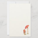 Search for mushroom stationery paper Forest