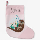 Search for otter christmas stockings Cute